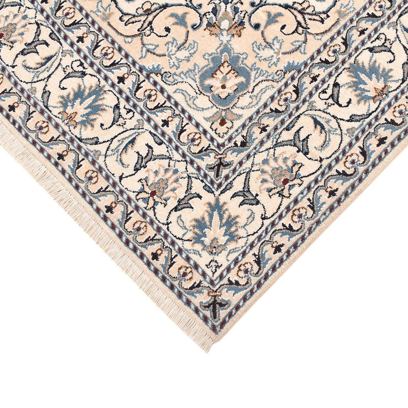 Persisk matta - Nain - 209 x 146 cm - ljusbeige