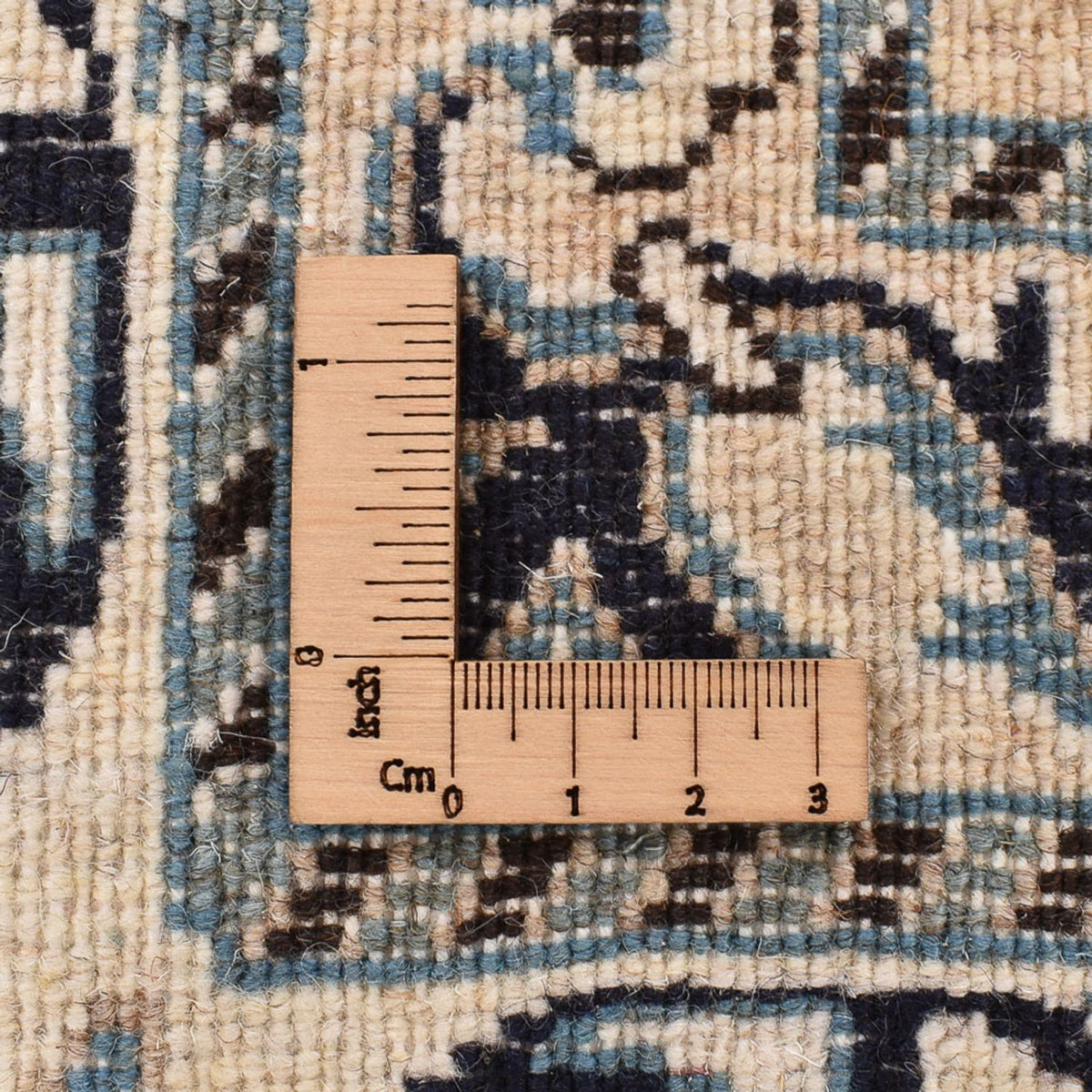 Persisk matta - Nain - 245 x 166 cm - mörkblå