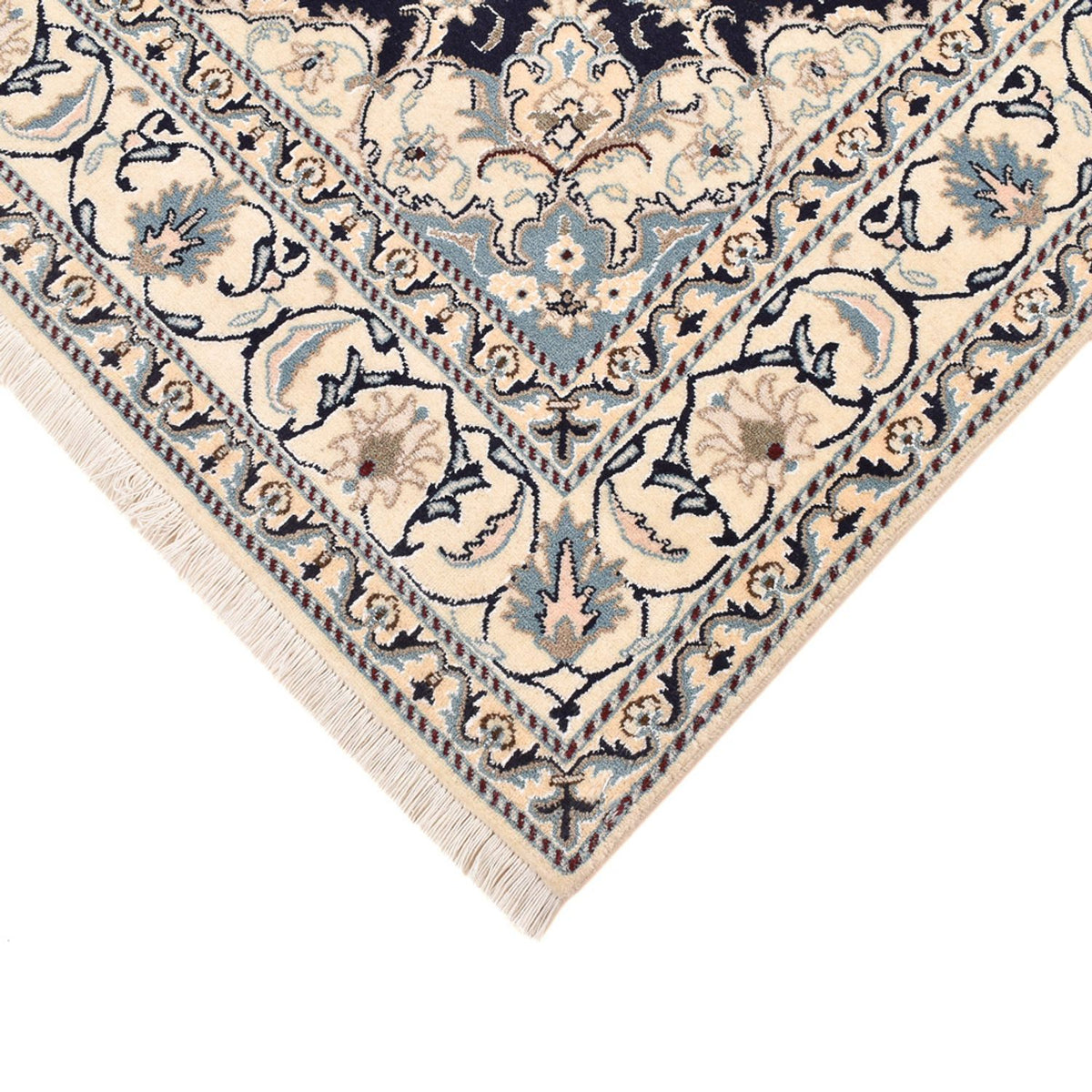 Persisk matta - Nain - 237 x 169 cm - mörkblå