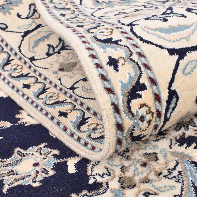 Persisk matta - Nain - 237 x 169 cm - mörkblå