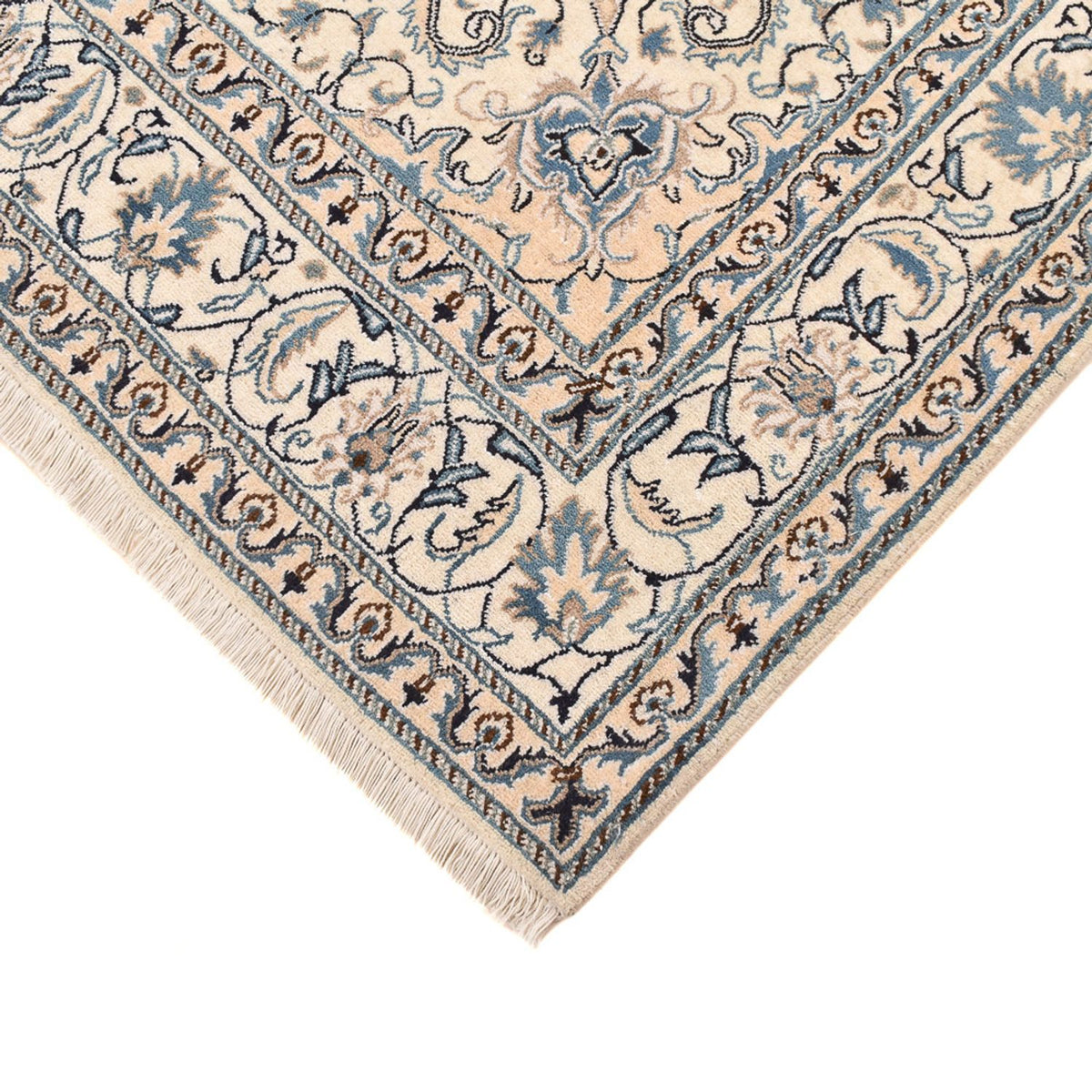 Persisk matta - Nain - 240 x 165 cm - mörkblå