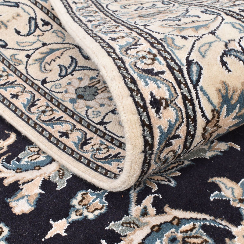 Persisk matta - Nain - 242 x 165 cm - mörkblå