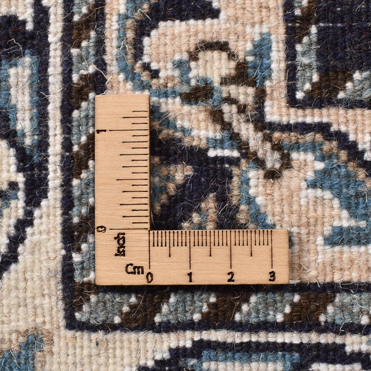 Persisk matta - Nain - 242 x 165 cm - mörkblå