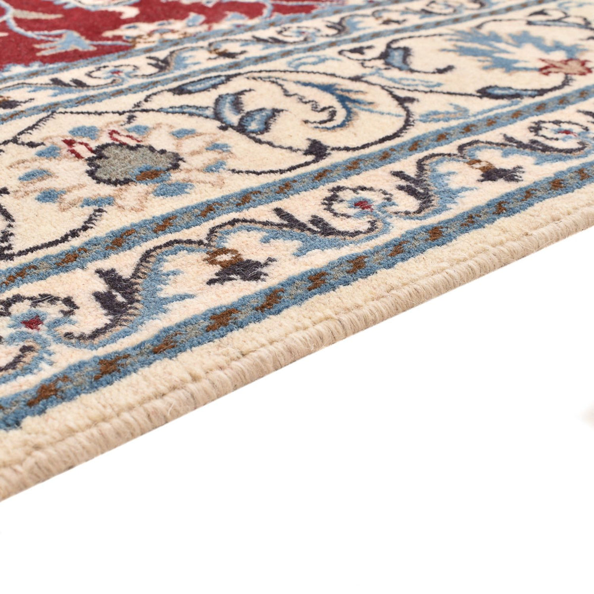 Persisk matta - Nain - 244 x 165 cm - röd