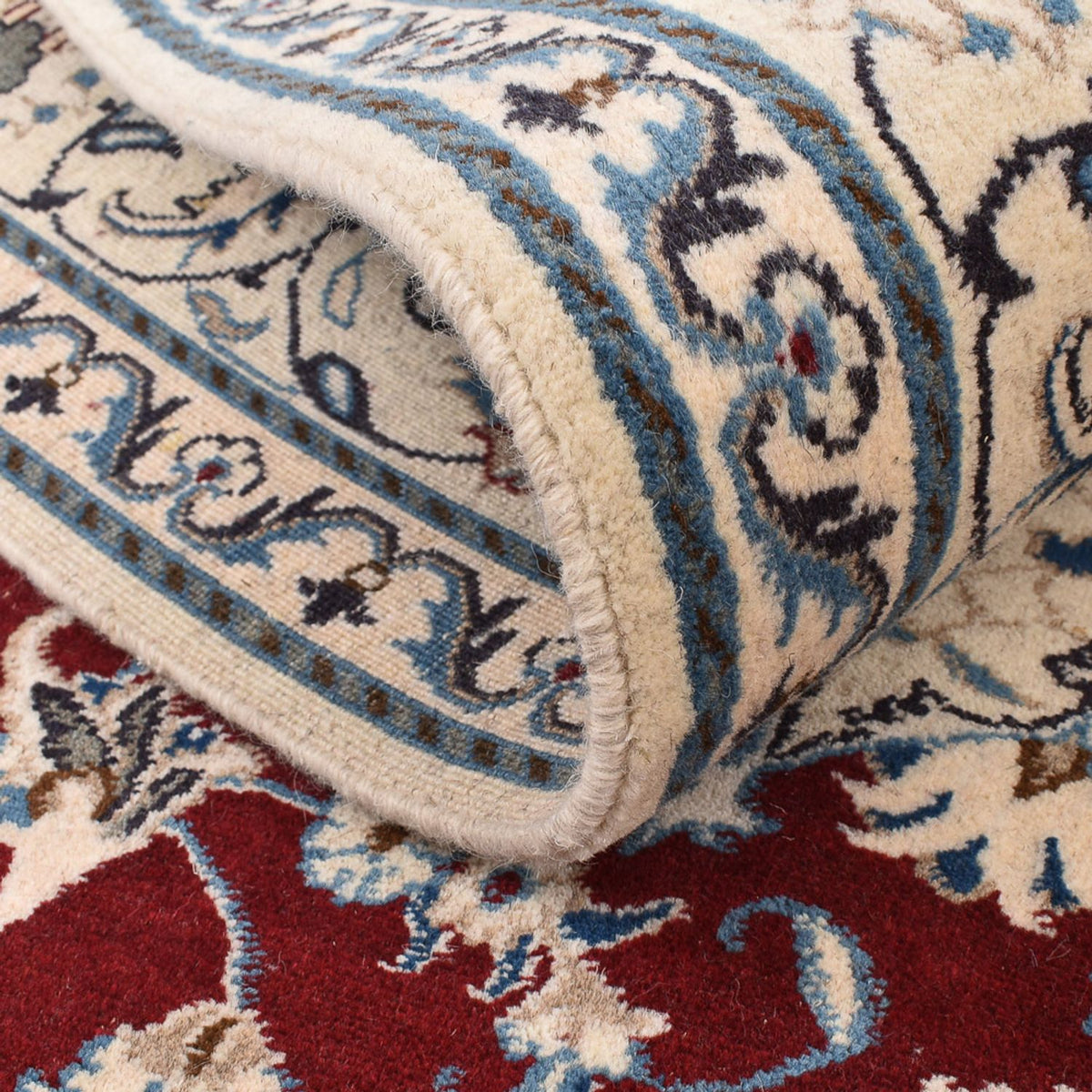 Persisk matta - Nain - 244 x 165 cm - röd