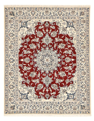 Persisk matta - Nain - 195 x 148 cm - röd