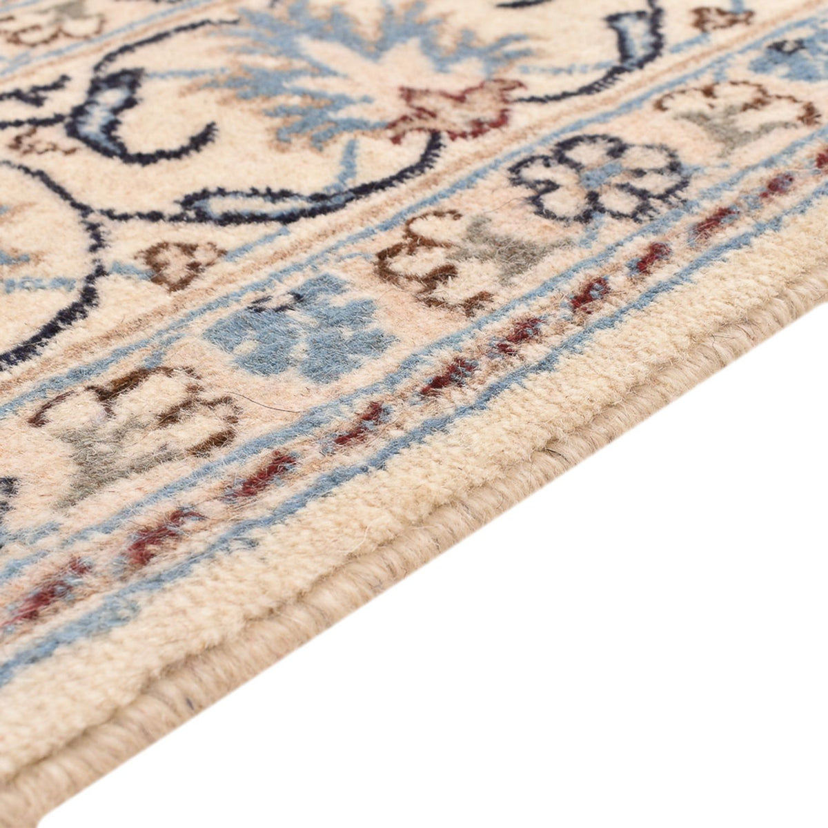 Persisk matta - Nain - 199 x 145 cm - mörkblå