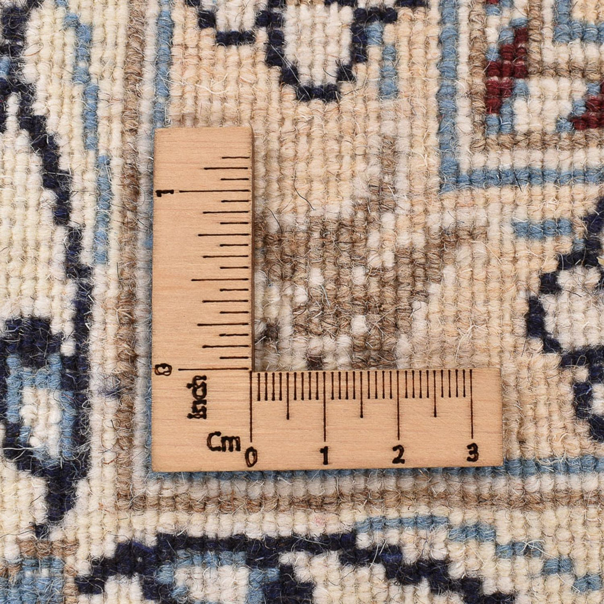 Persisk matta - Nain - 199 x 145 cm - mörkblå