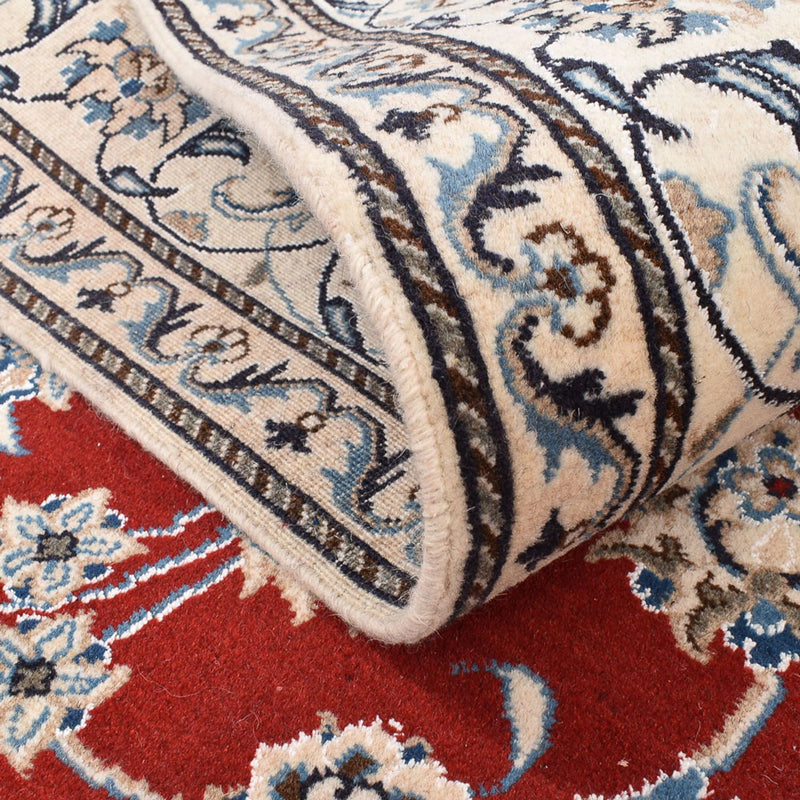 Persisk matta - Nain kvadrat  - 203 x 193 cm - röd