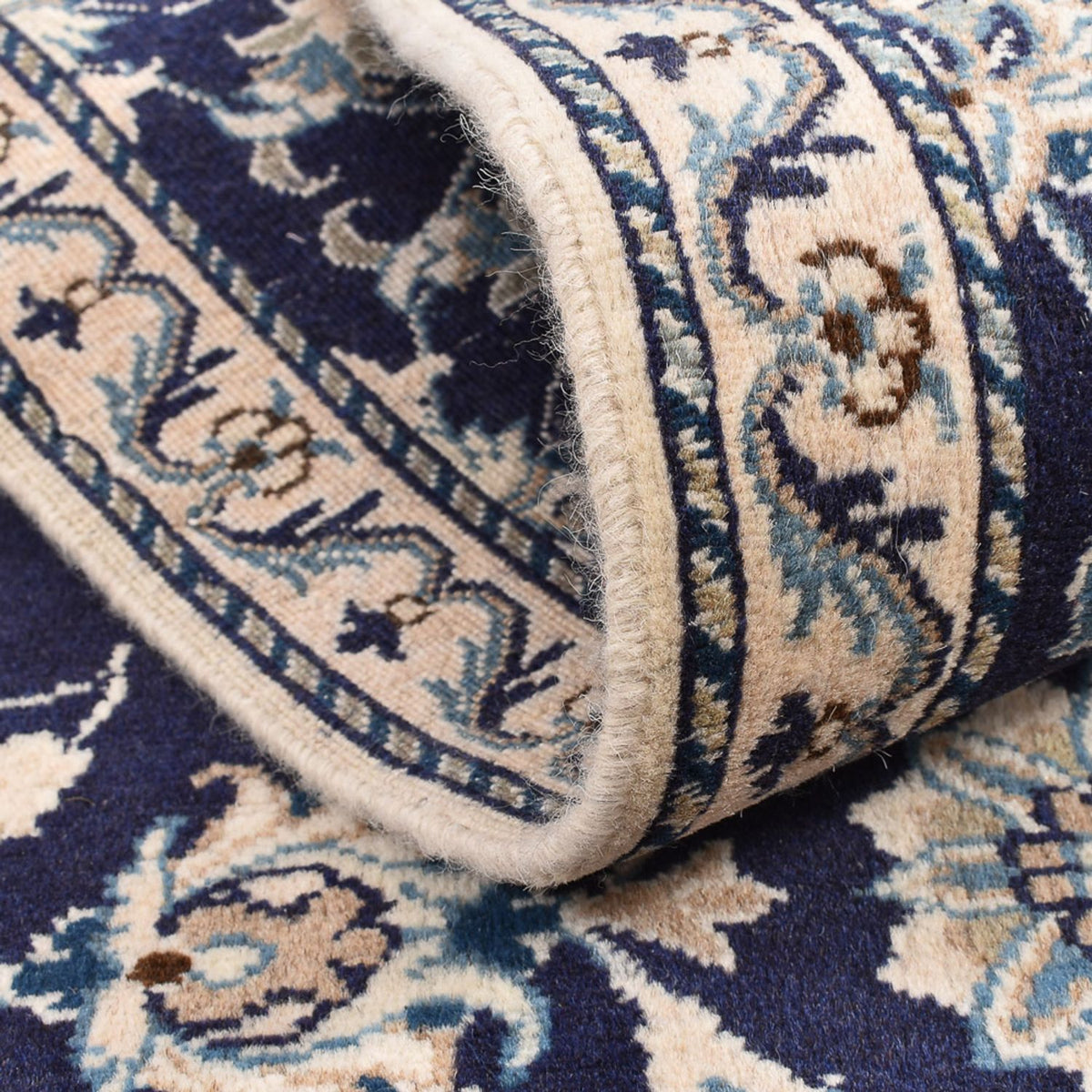 Runner Persisk matta - Nain - 241 x 79 cm - mörkblå