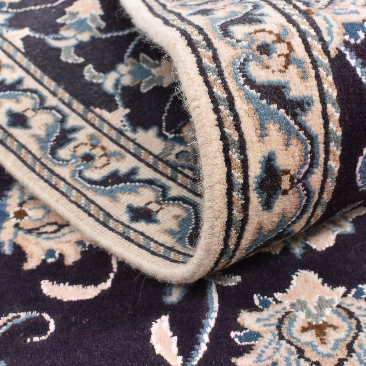 Runner Persisk matta - Nain - 250 x 80 cm - mörkblå