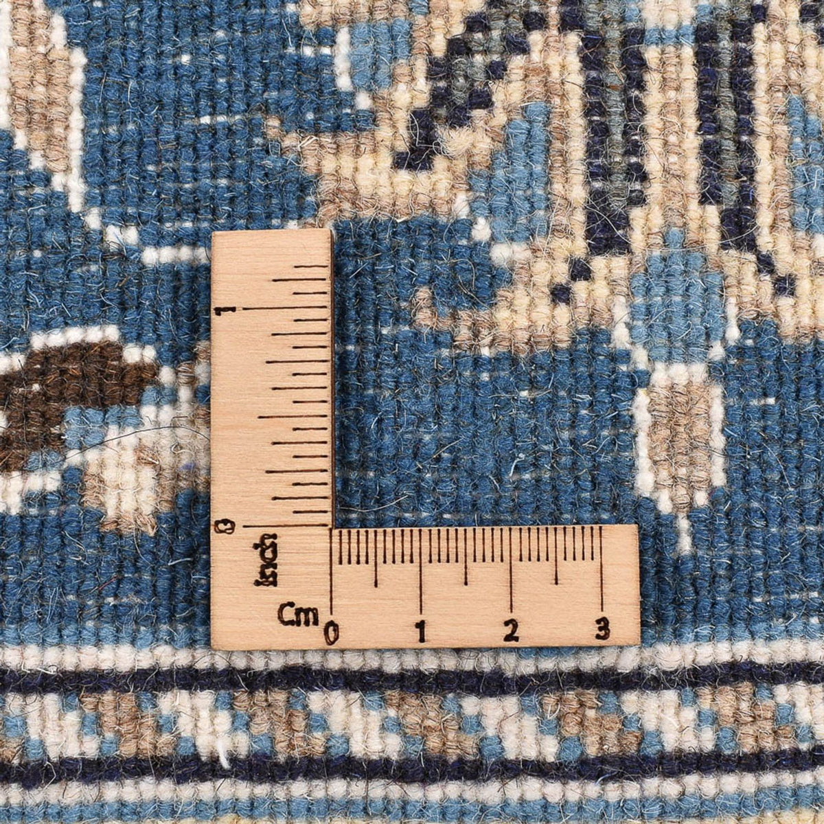 Runner Persisk matta - Nain - 298 x 80 cm - havsblått