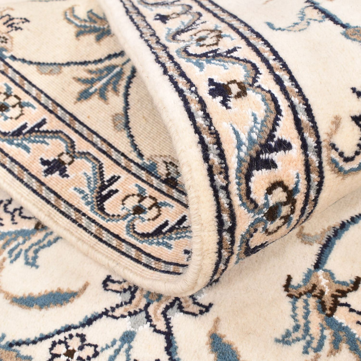 Persisk matta - Nain - 137 x 87 cm - ljusbeige