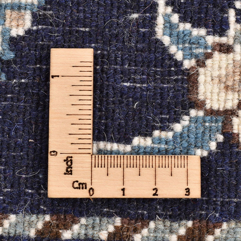 Persisk matta - Nain - 137 x 87 cm - mörkblå