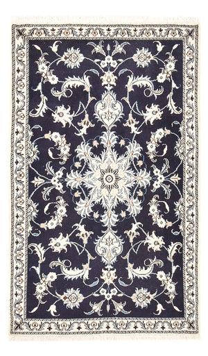 Persisk matta - Nain - 150 x 90 cm - mörkblå