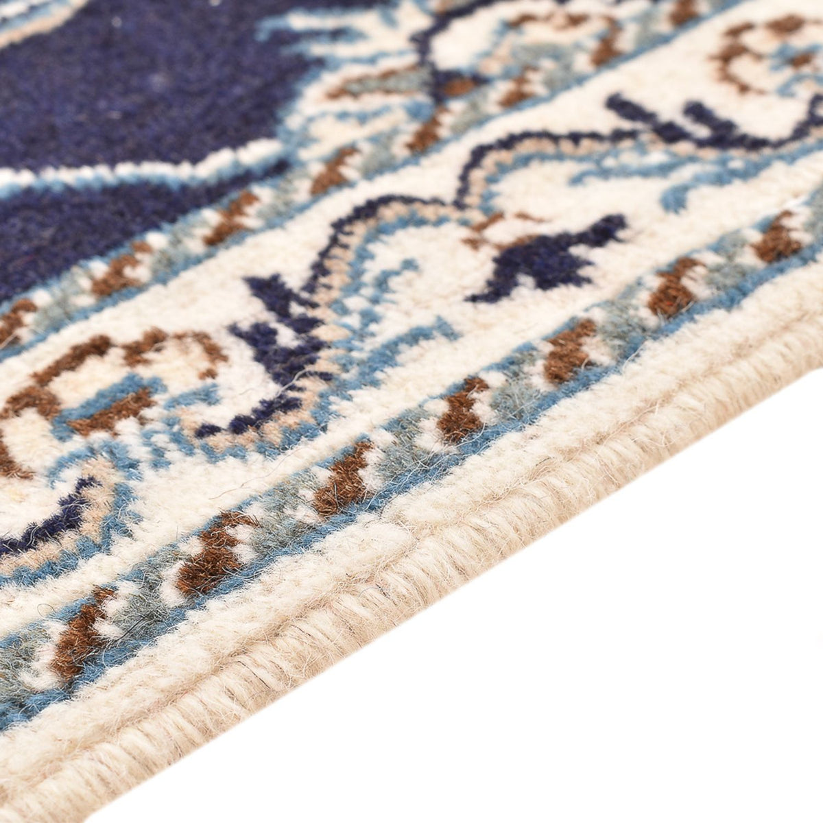 Persisk matta - Nain - 150 x 90 cm - mörkblå