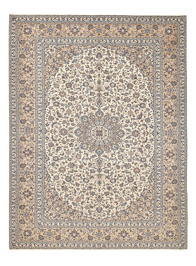 Persiska mattor - Keshan - 405 x 295 cm - mörk beige