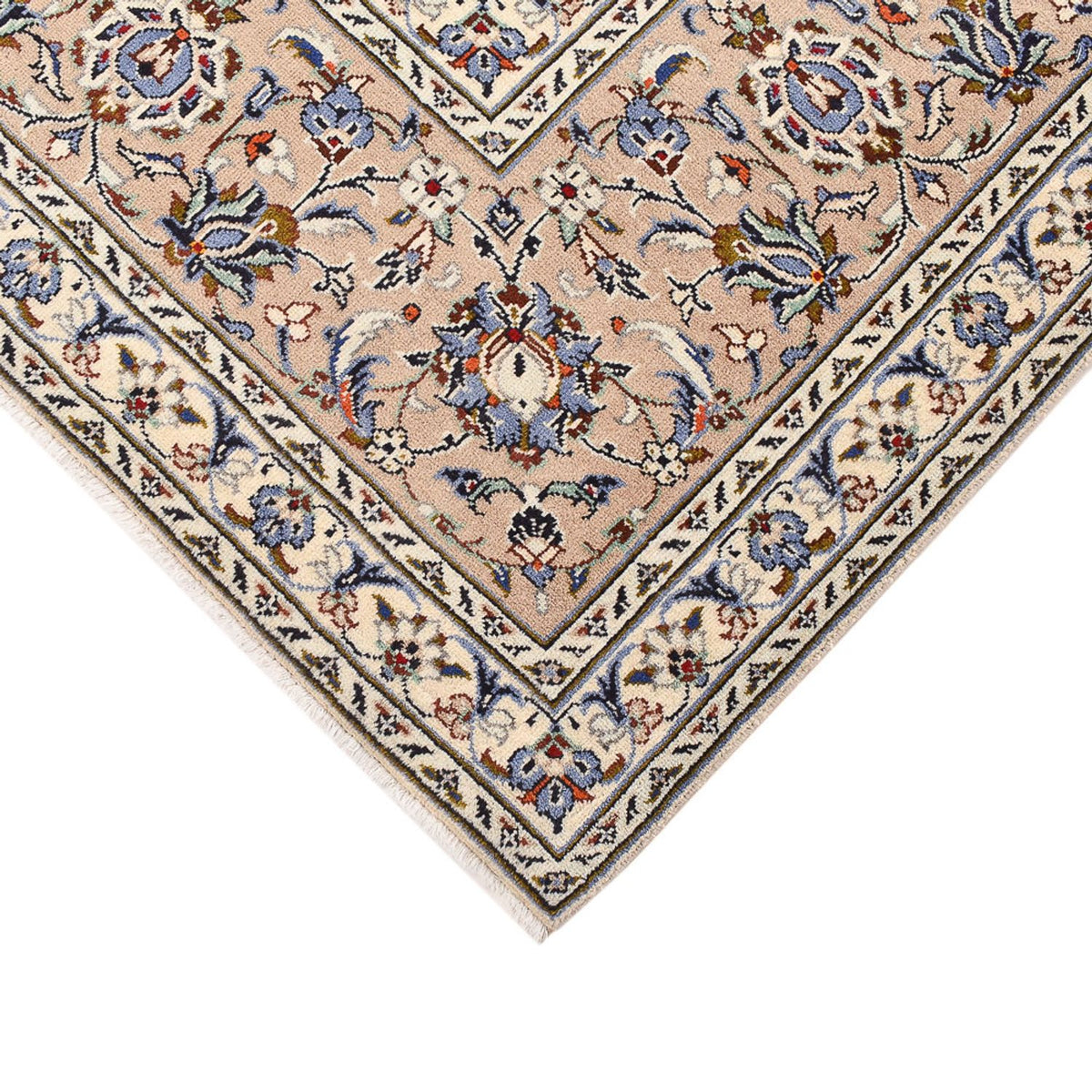 Persiska mattor - Keshan - 405 x 295 cm - mörk beige