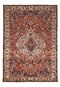 Persisk matta - Nomadic - 315 x 215 cm - mörkröd