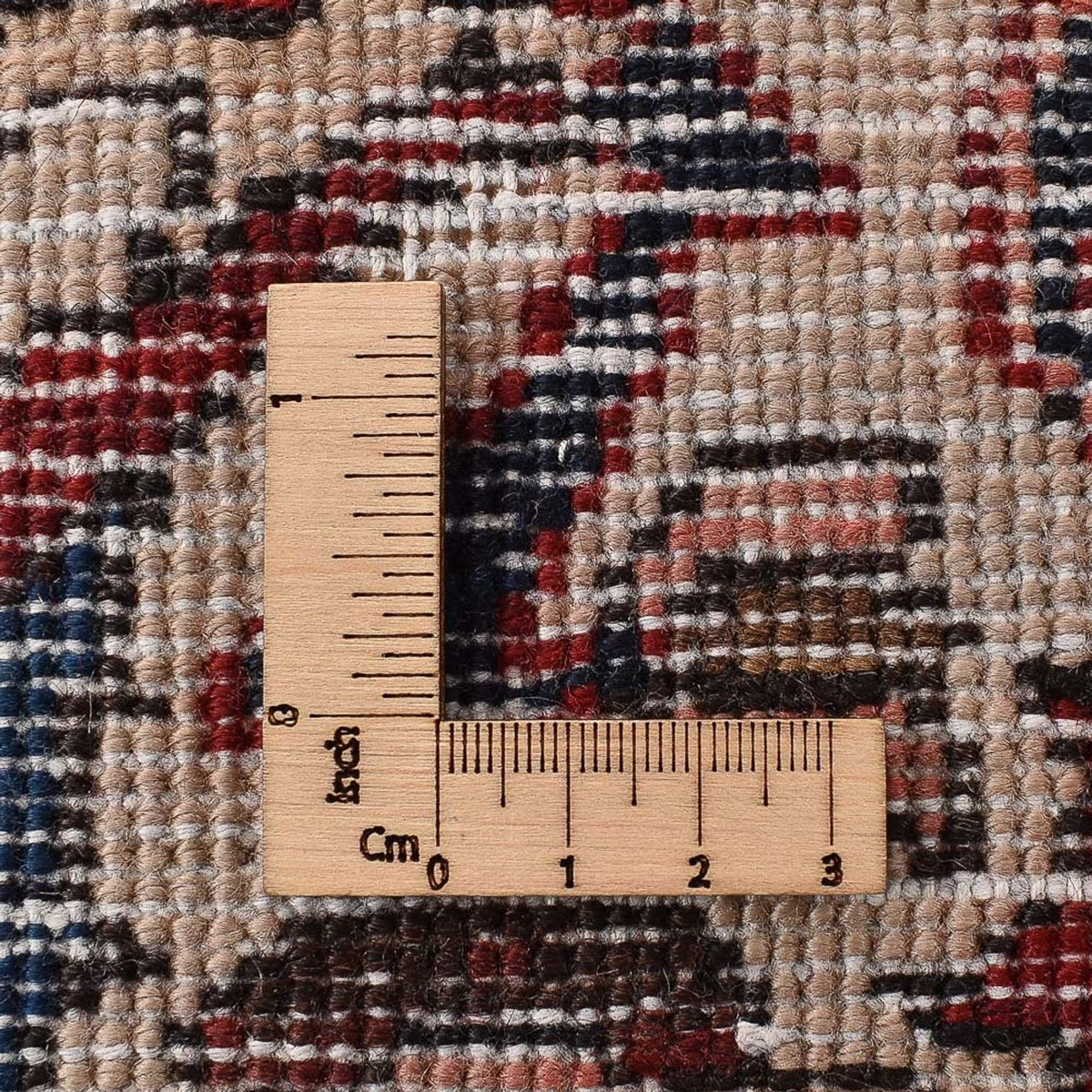 Persisk matta - Nomadic - 315 x 215 cm - mörkröd