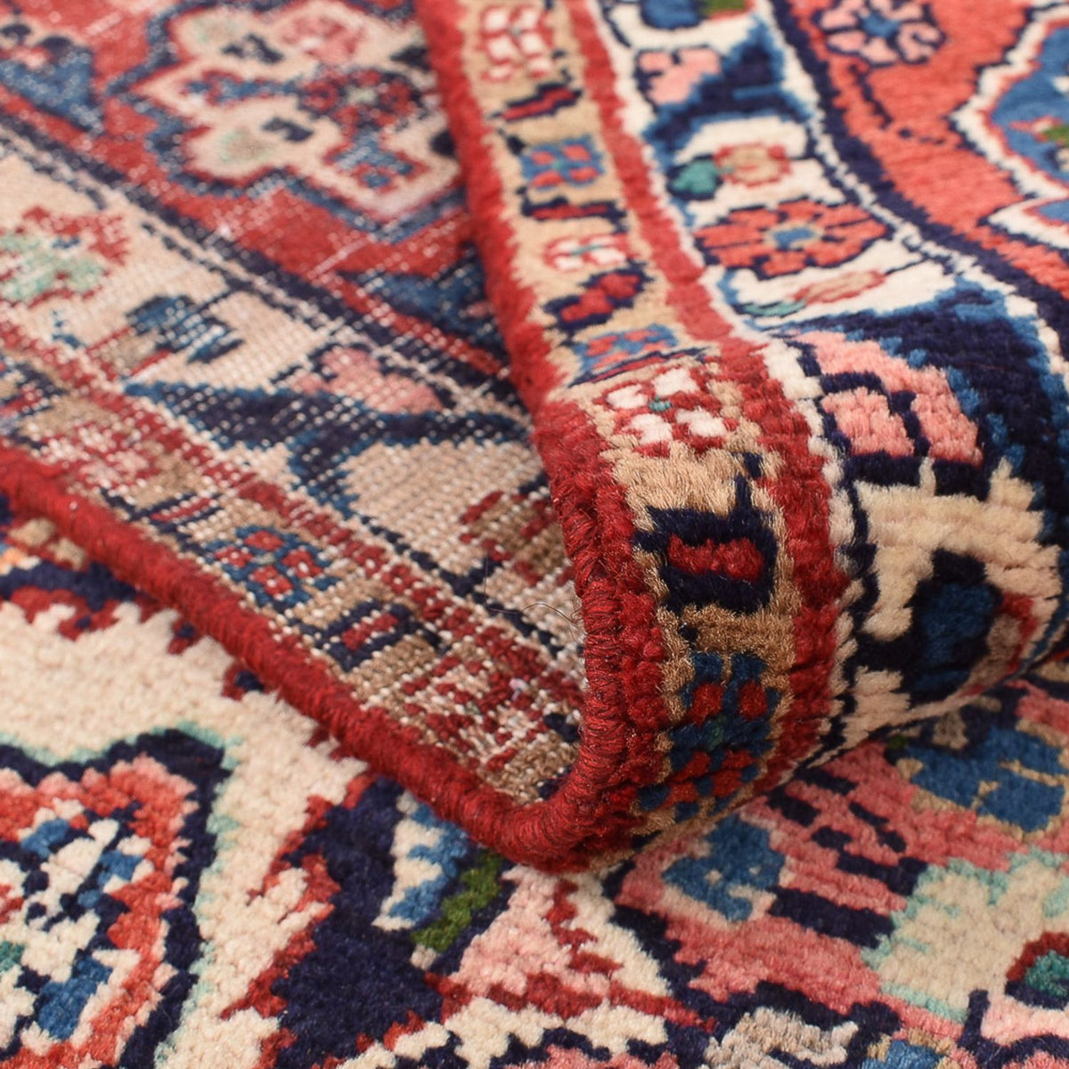 Persisk matta - Nomadic - 330 x 205 cm - mörkblå