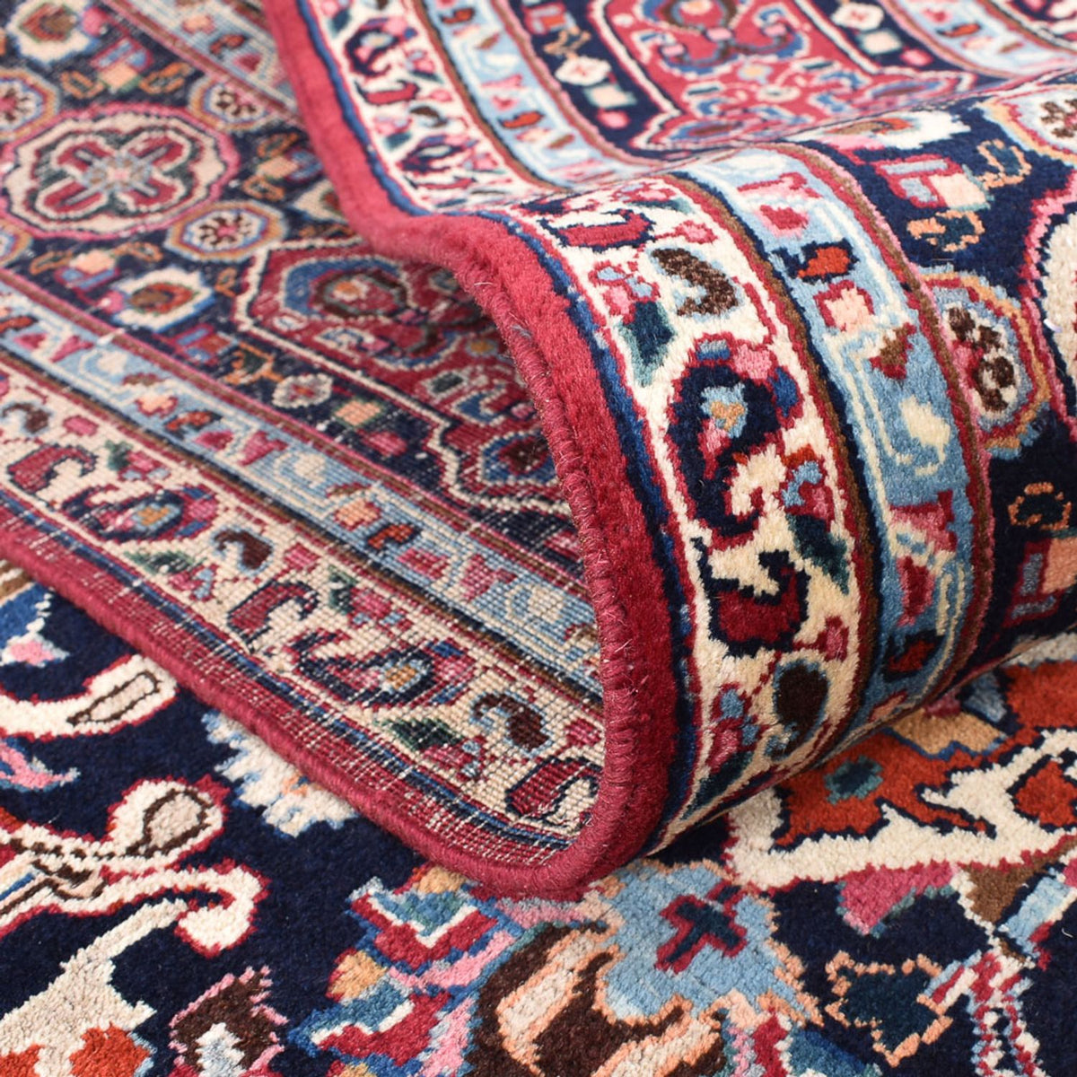 Persisk matta - Classic - 293 x 200 cm - mörkröd