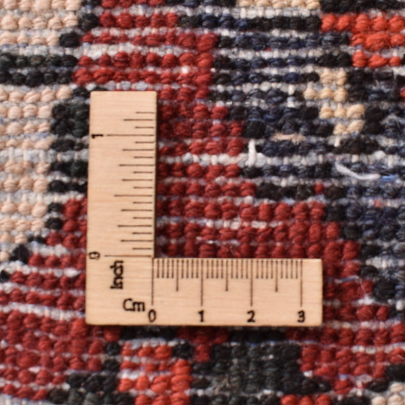 Persisk matta - Nomadic - 297 x 205 cm - mörkröd