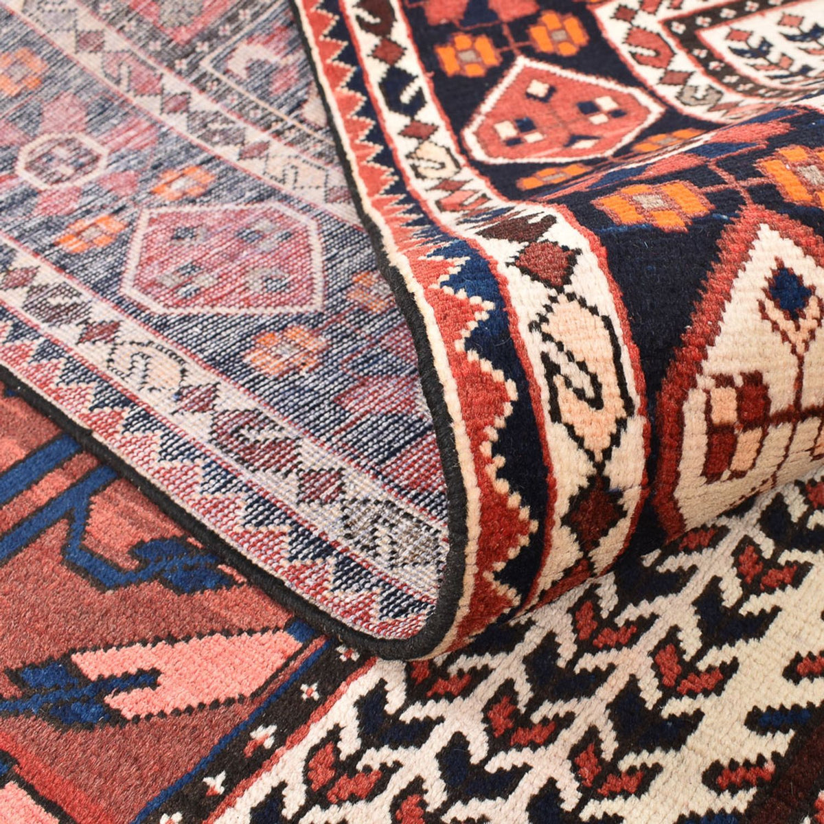 Persisk matta - Nomadic - 322 x 213 cm - flerfärgad