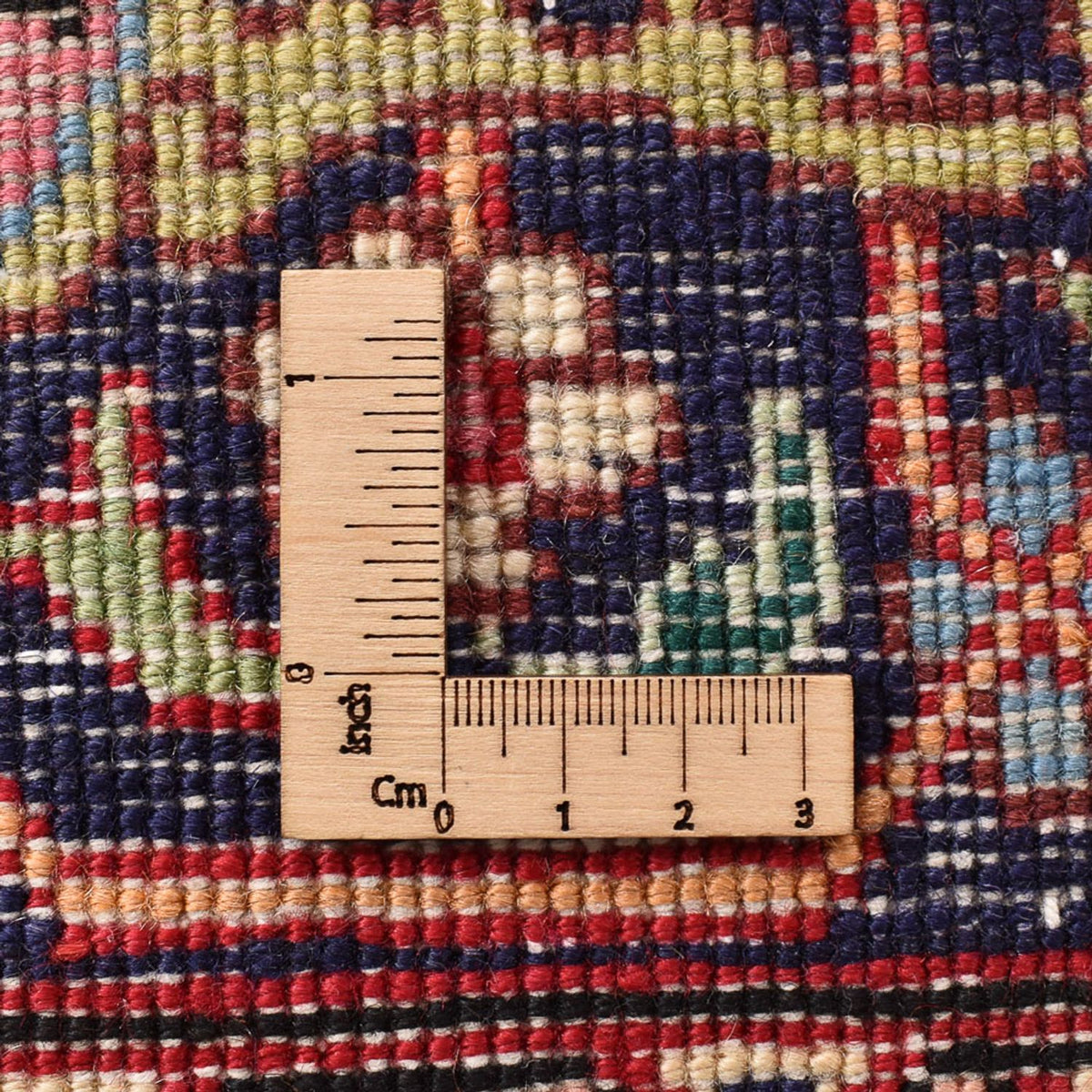 Persisk matta - Tabriz - 286 x 197 cm - bordeaux röd