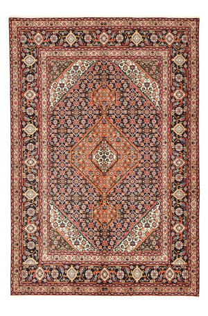 Persisk matta - Tabriz - 298 x 195 cm - mörk beige