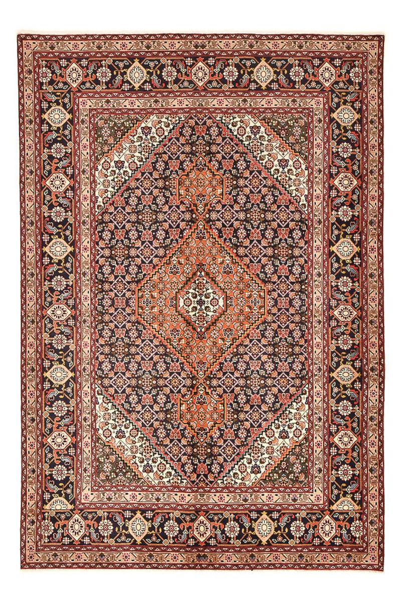Persisk matta - Tabriz - 298 x 195 cm - mörk beige