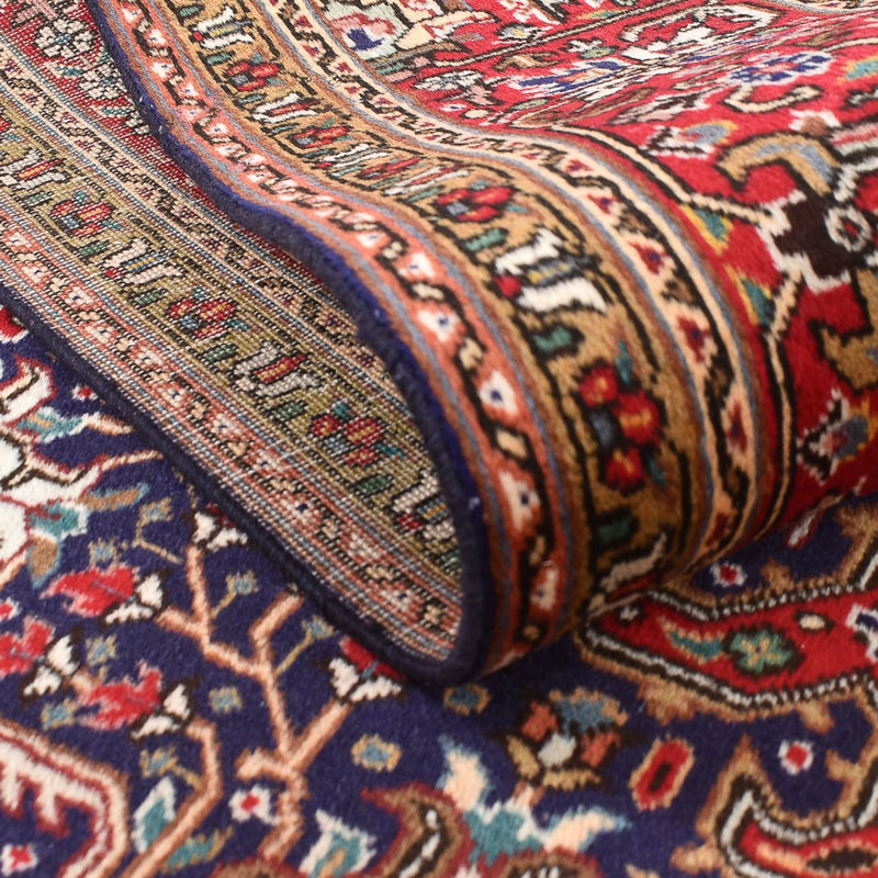 Persisk matta - Tabriz - 295 x 200 cm - mörkblå