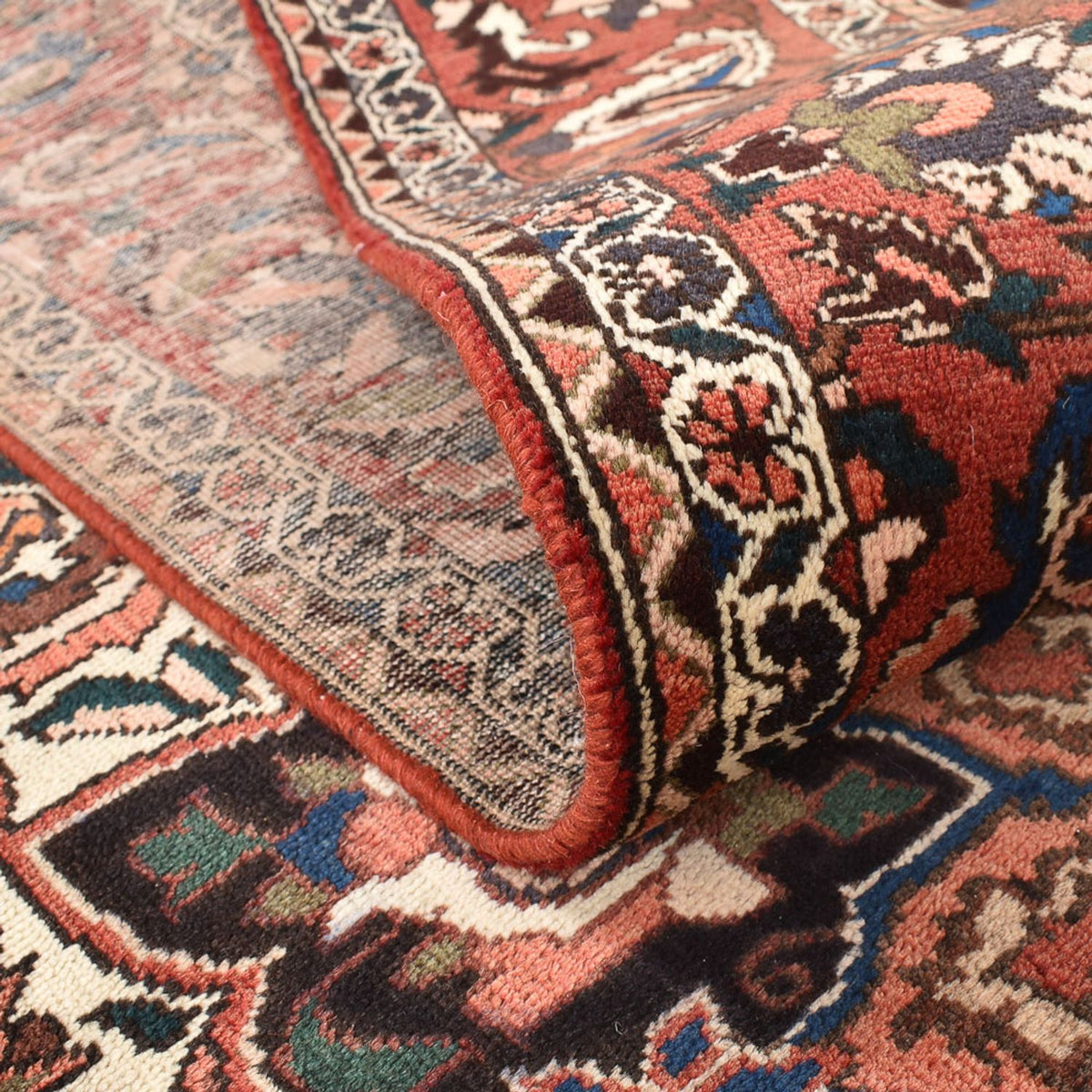 Persisk matta - Nomadic - 313 x 215 cm - bordeaux röd