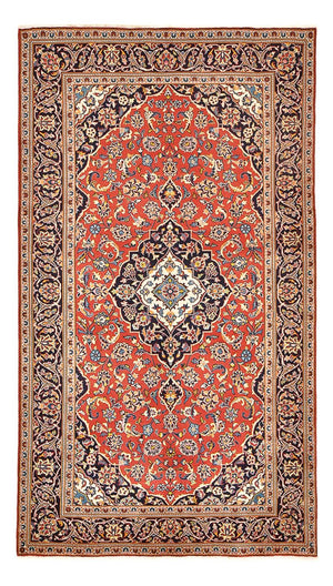 Persiska mattor - Keshan - 260 x 147 cm - ljusröd