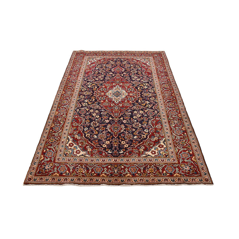 Persiska mattor - Keshan - 255 x 146 cm - mörkblå