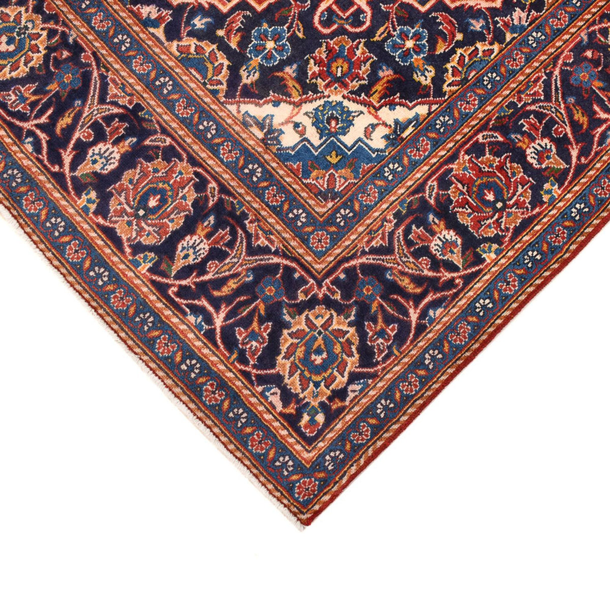 Persiska mattor - Keshan - 227 x 140 cm - röd