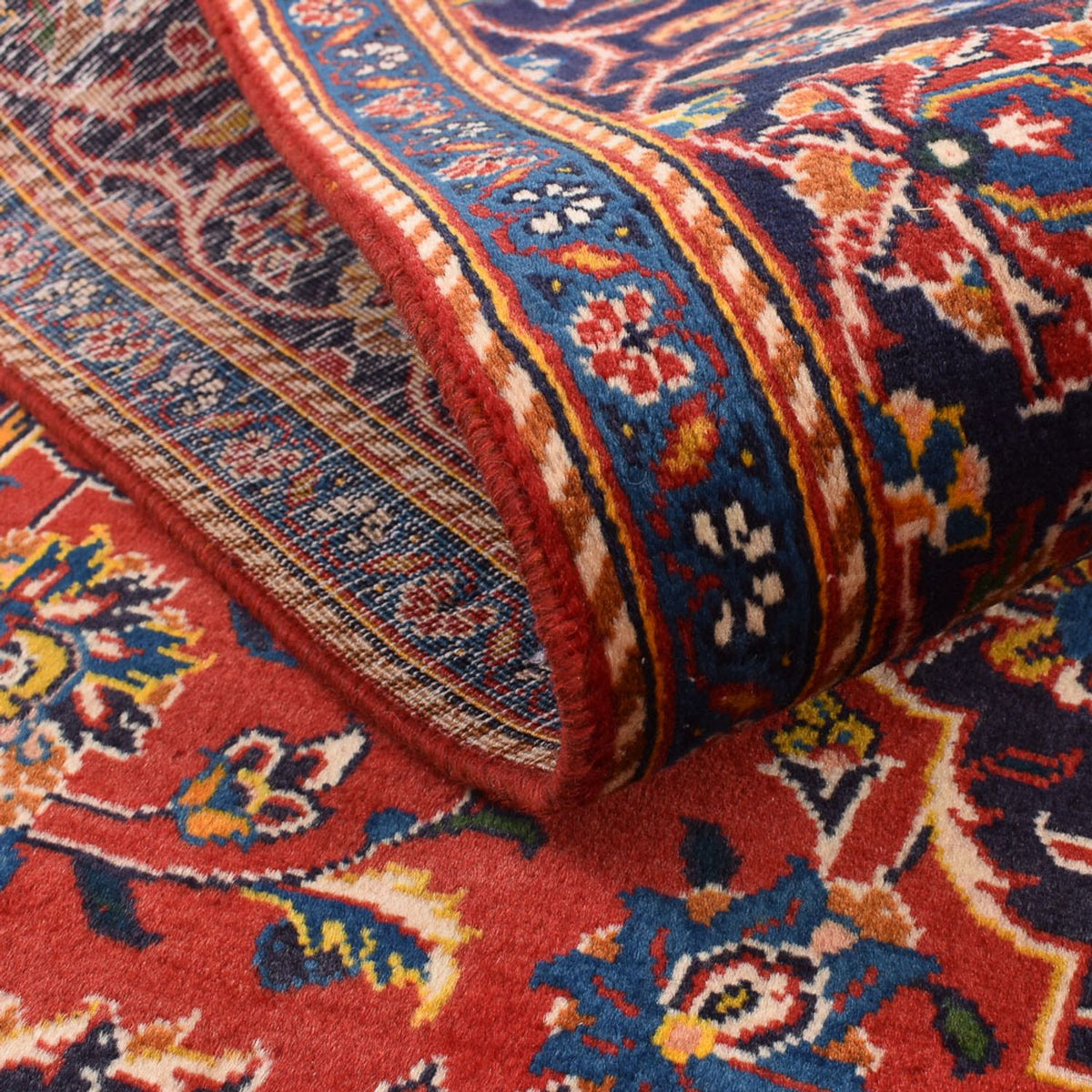 Persiska mattor - Keshan - 227 x 140 cm - röd