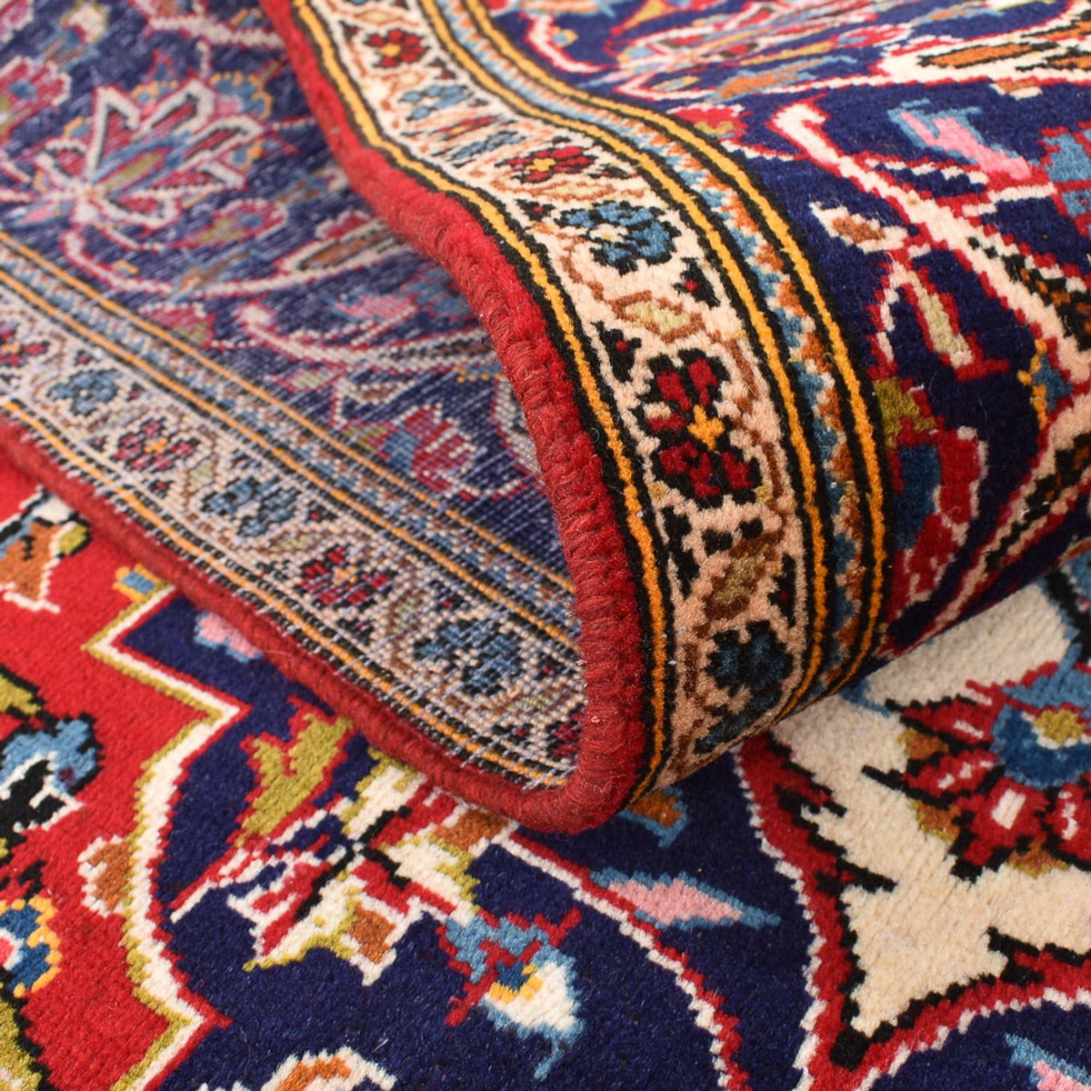 Persiska mattor - Keshan - 265 x 150 cm - röd