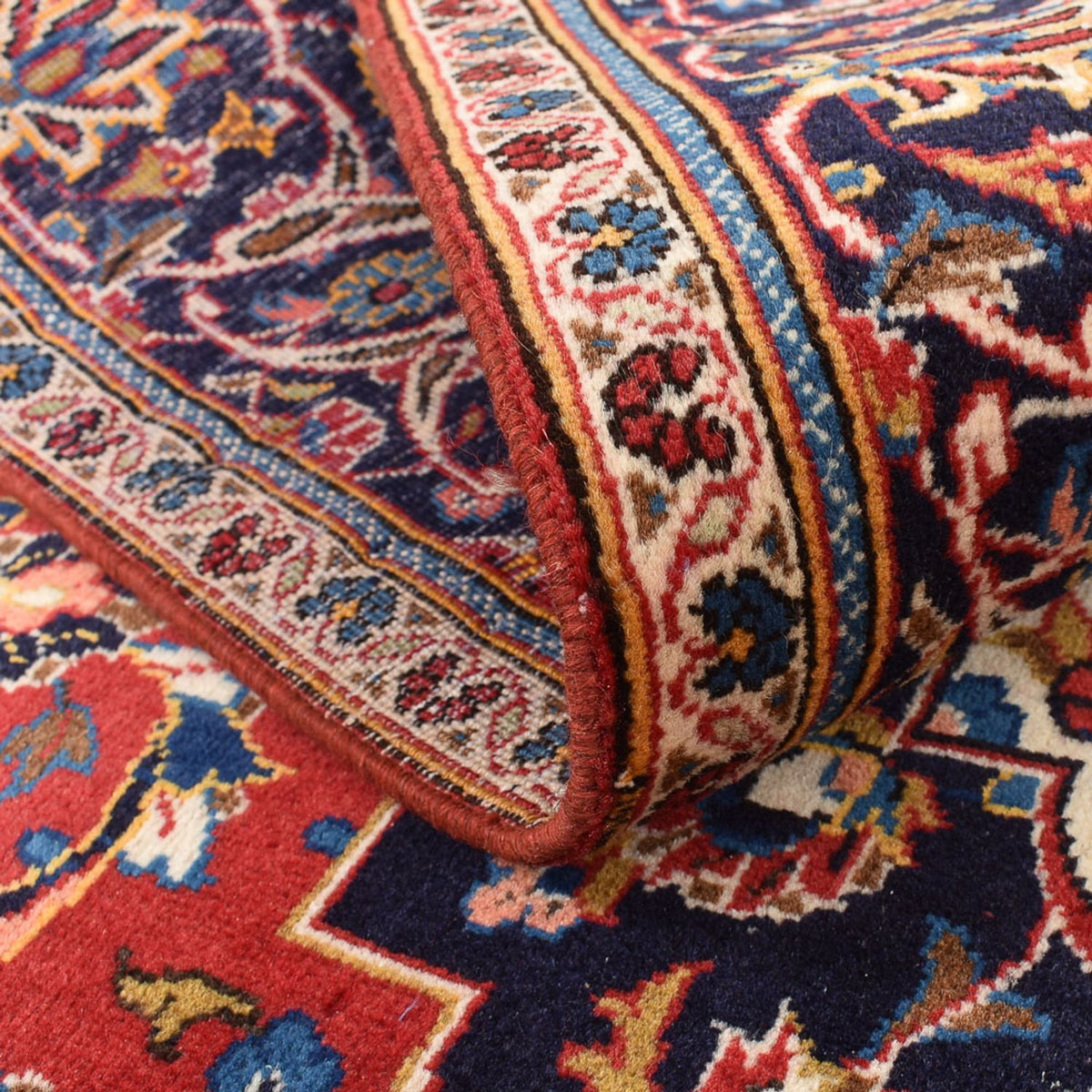 Persiska mattor - Keshan - 260 x 146 cm - röd