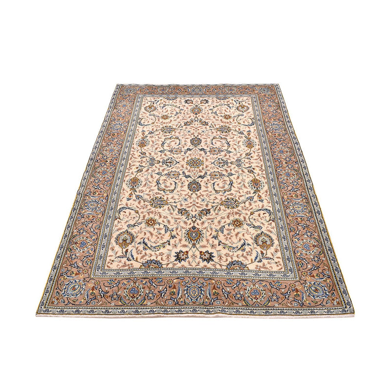 Persiska mattor - Keshan - 223 x 138 cm - ljusbeige