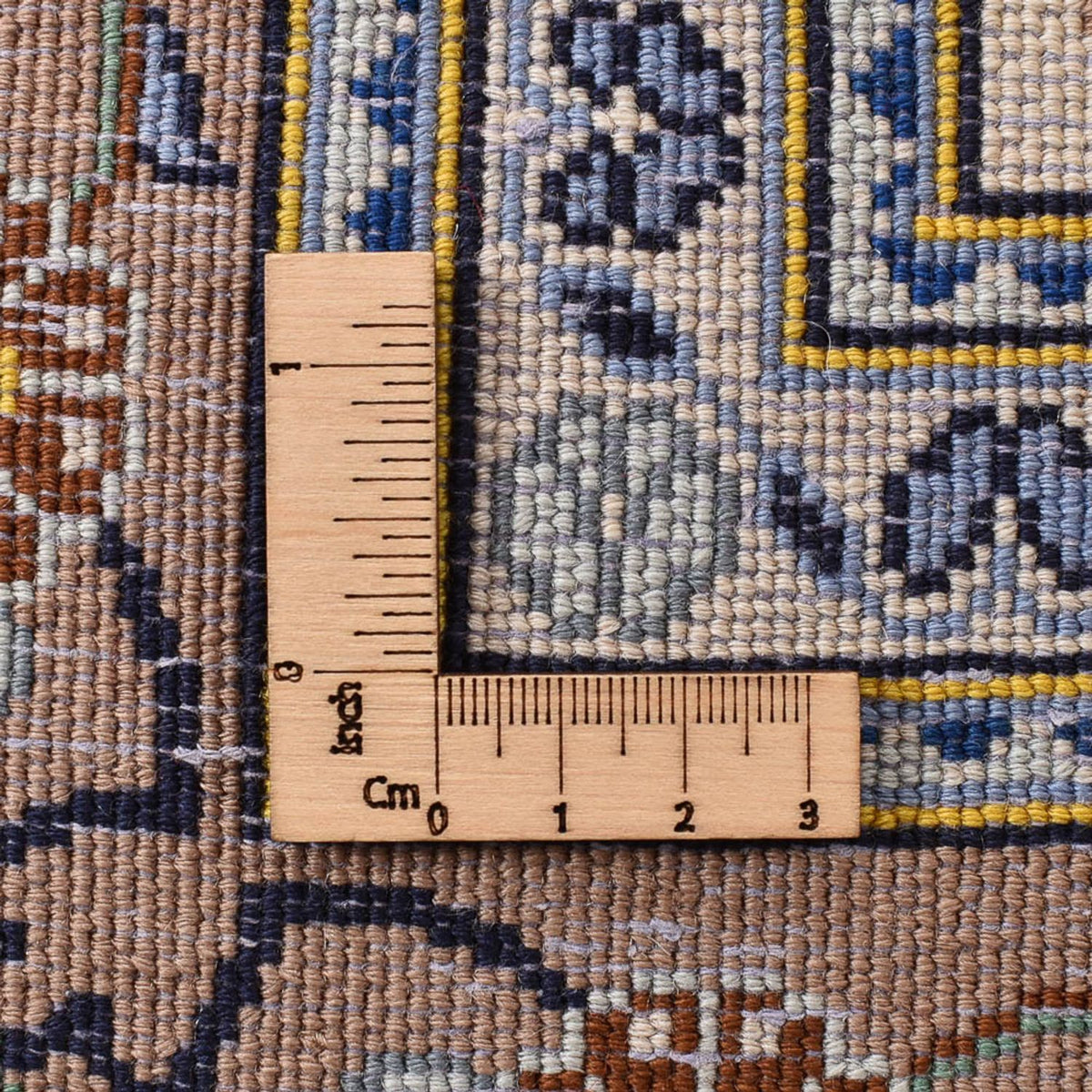 Persiska mattor - Keshan - 223 x 138 cm - ljusbeige