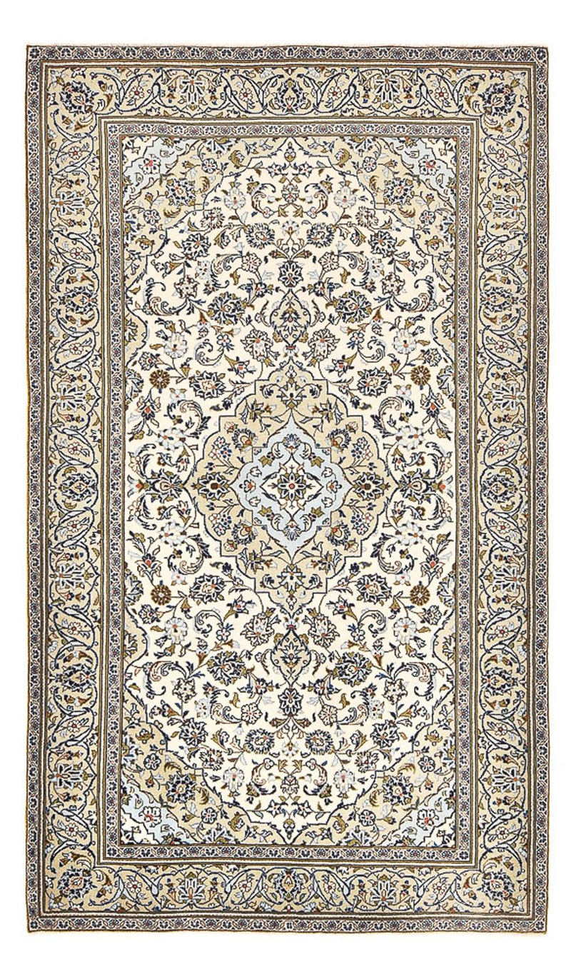 Persiska mattor - Keshan - 254 x 145 cm - sand