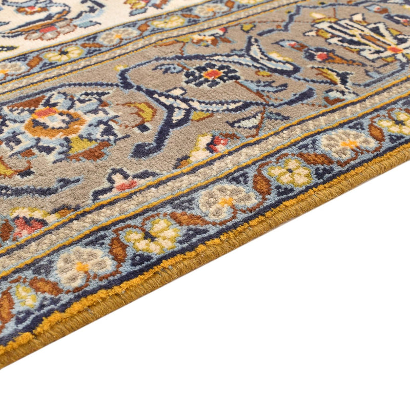 Persiska mattor - Keshan - 230 x 145 cm - ljusbeige