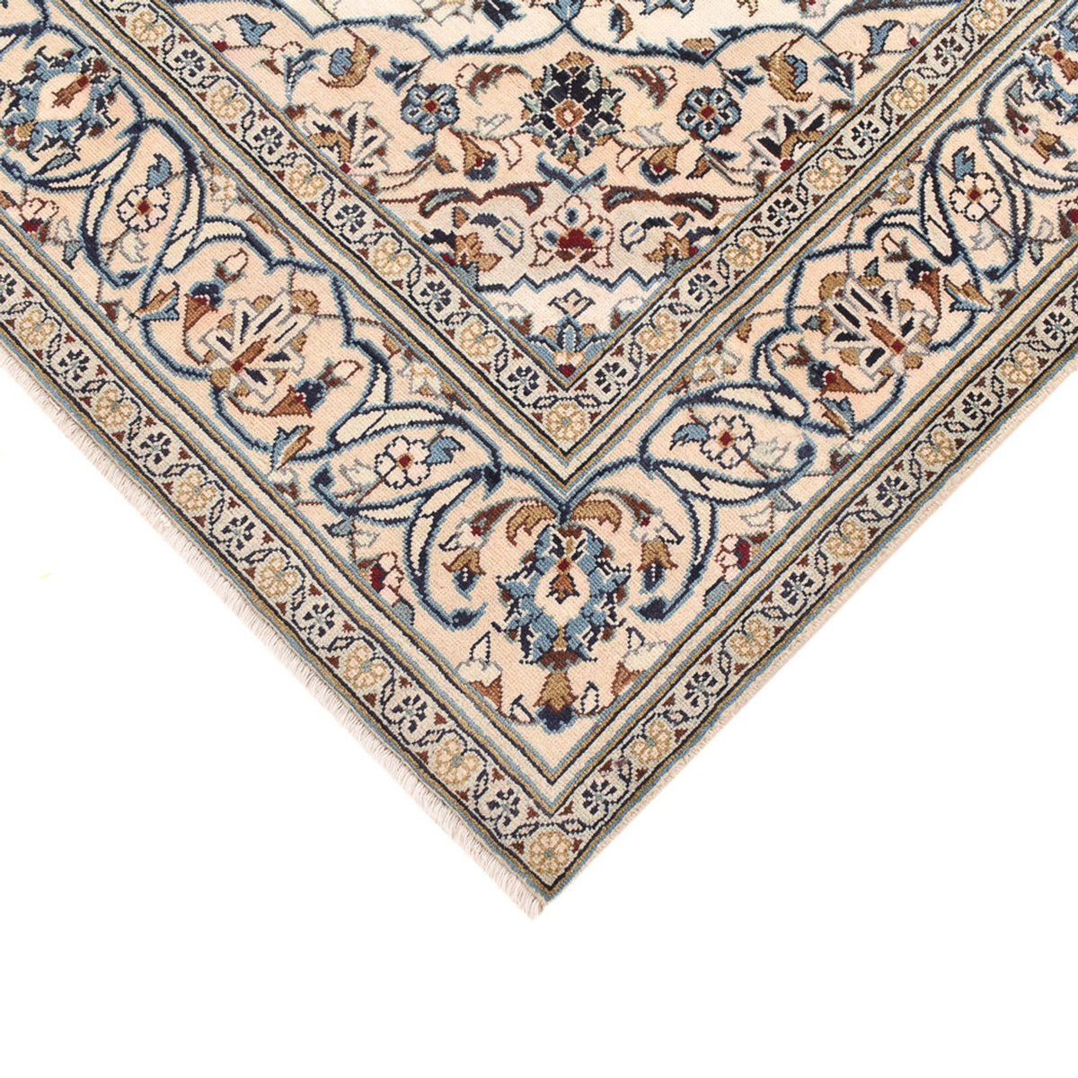 Persiska mattor - Keshan - 251 x 143 cm - sand