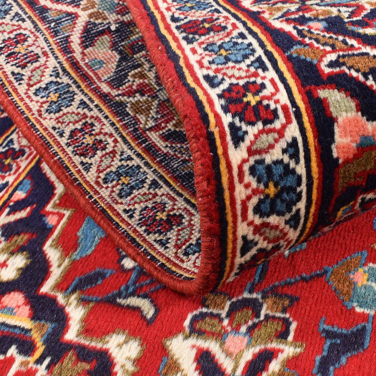 Persiska mattor - Keshan - 152 x 102 cm - röd