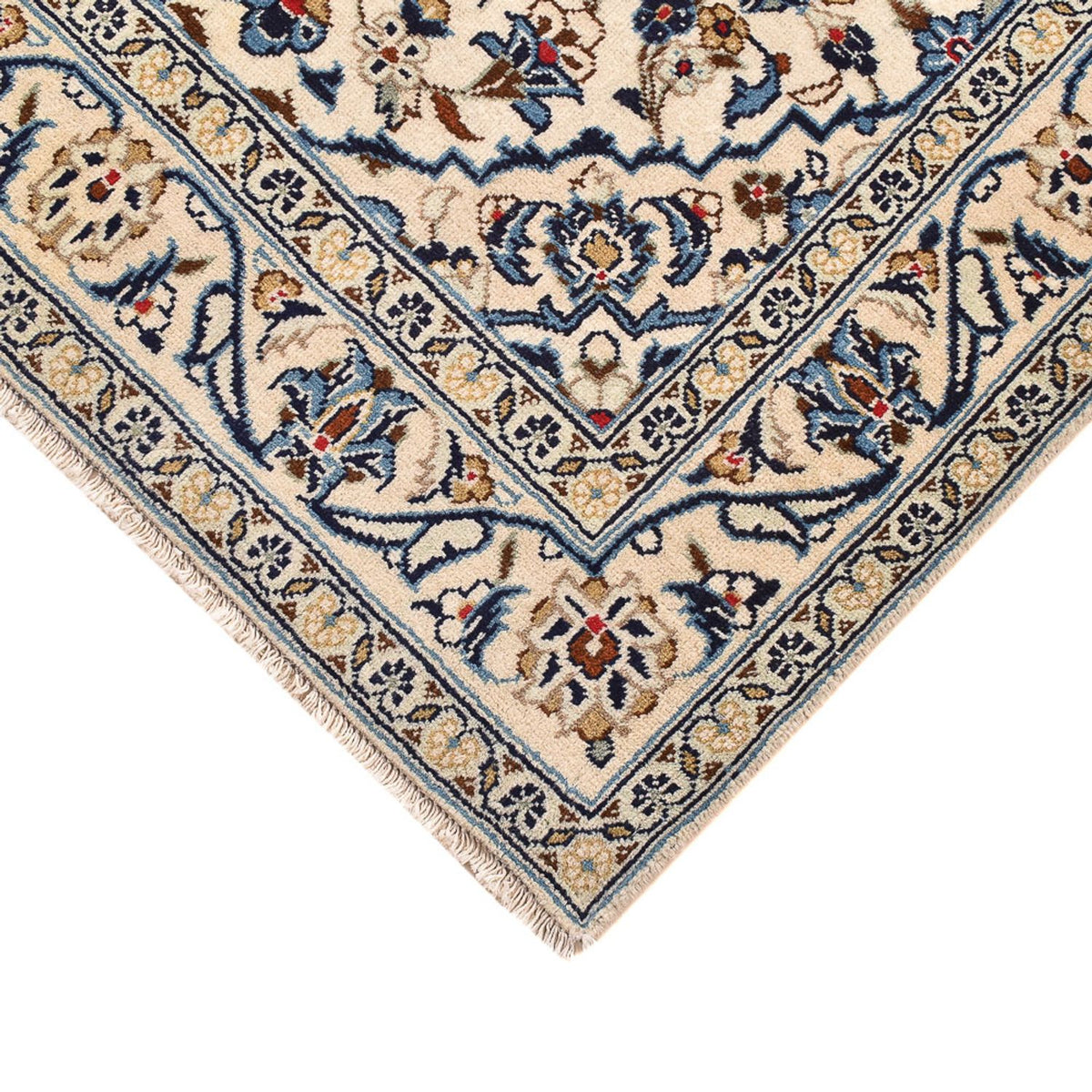 Persiska mattor - Keshan - 155 x 99 cm - sand