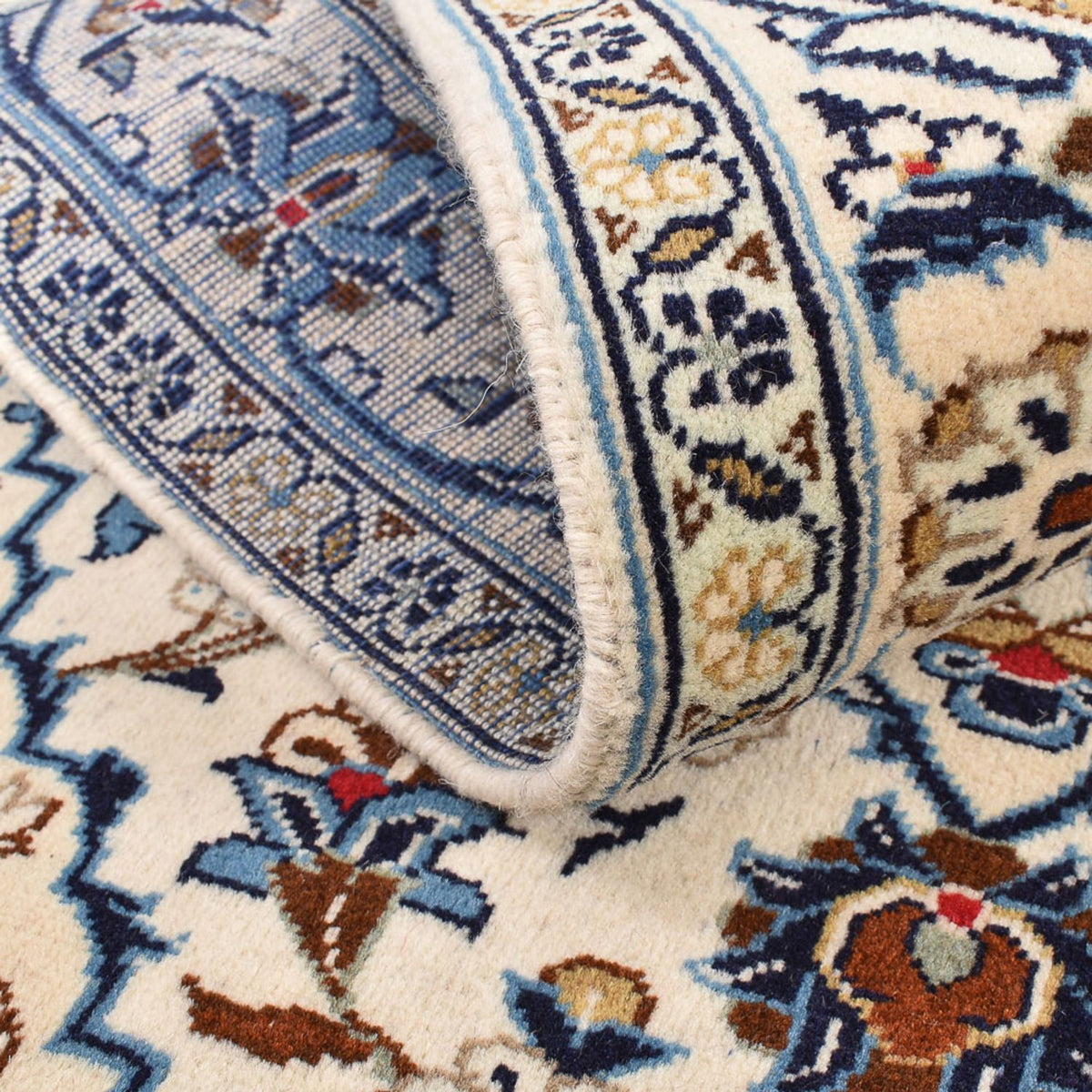 Persiska mattor - Keshan - 155 x 99 cm - sand