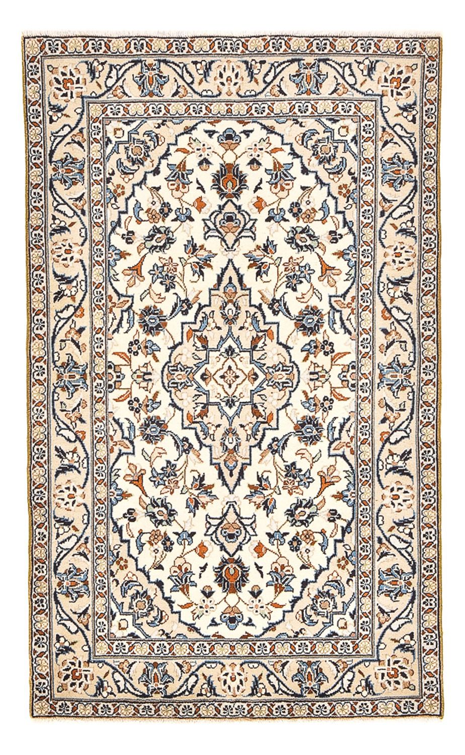 Persiska mattor - Keshan - 157 x 95 cm - sand