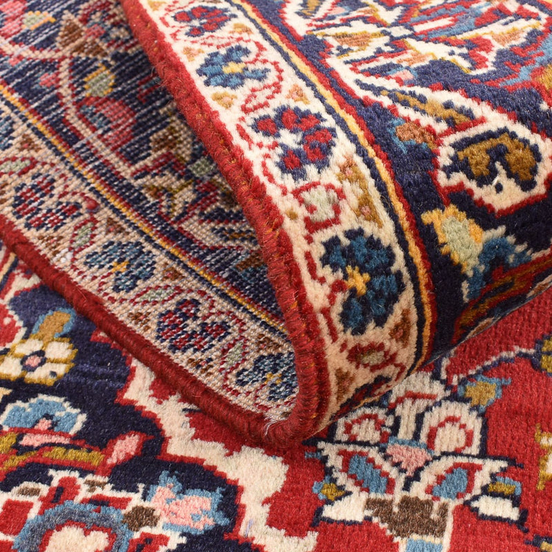 Persiska mattor - Keshan - 140 x 97 cm - röd