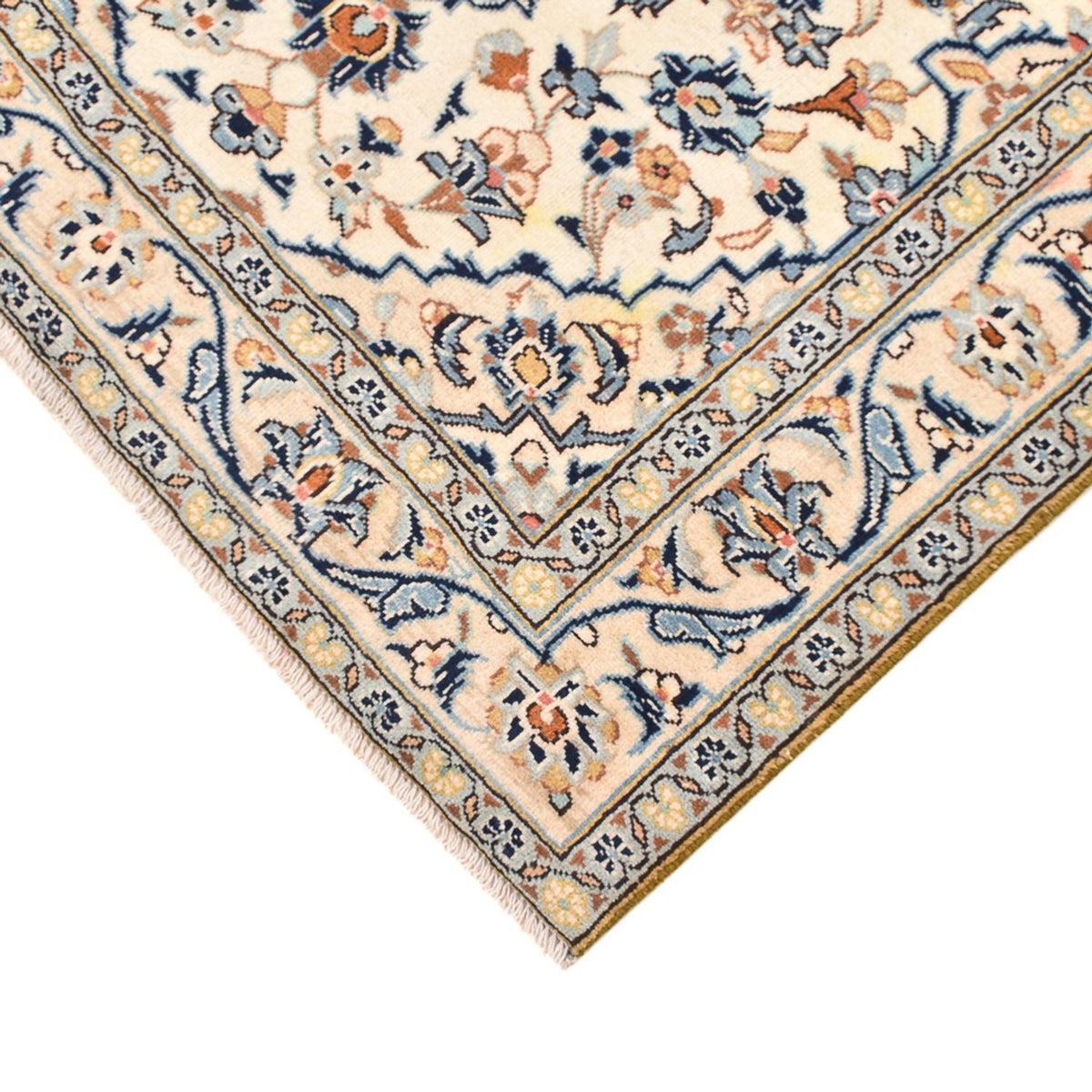 Persiska mattor - Keshan - 142 x 97 cm - sand